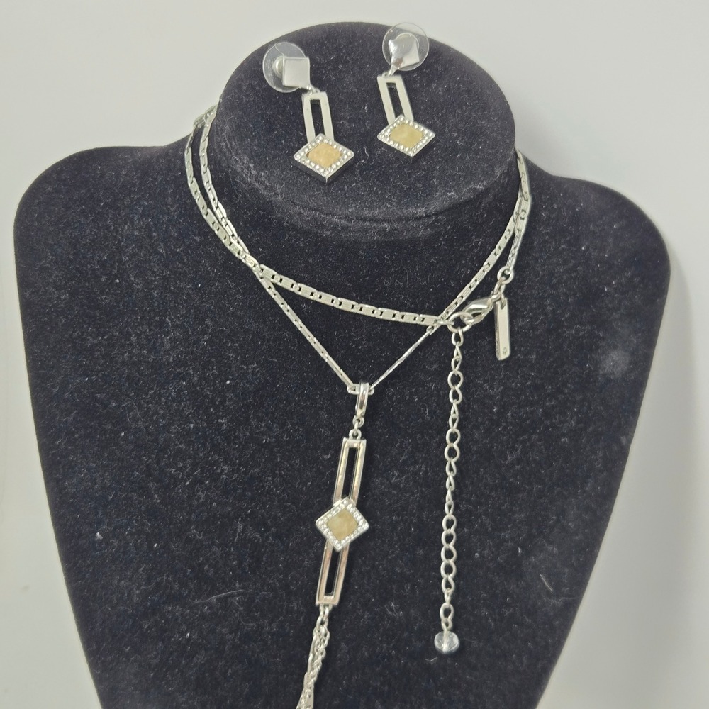 Silvertone Vintage to Modern Eclectic Jewelry Lot Crown‎ Trifari Napier WHBM - Picture 6 of 16